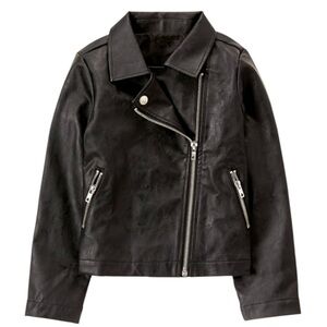Crazy 8 Girls' Little Faux Leather Jacket